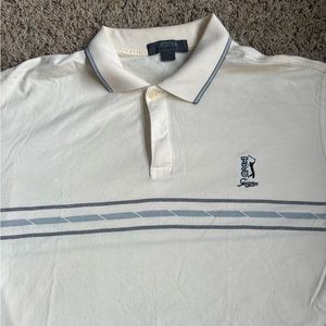 Vintage Golf Polo Shirt Large TPC Sawgrass Club Florida Pete Dye Fidra Ashworth